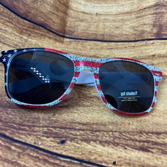 Jeep Sunglasses American Flag Forth of July Red White Blue USA NEW Custom Made - Picture 4 of 14